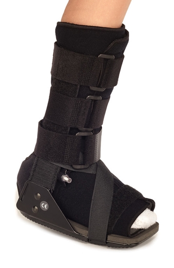 Breg Hinged Knee Brace Injury Post Op Adjustable Breathable Small