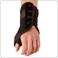 Breg Wrist Brace Breg® Aluminium / Felt / Suede Left Hand Black One Si –  Axiom Medical Supplies